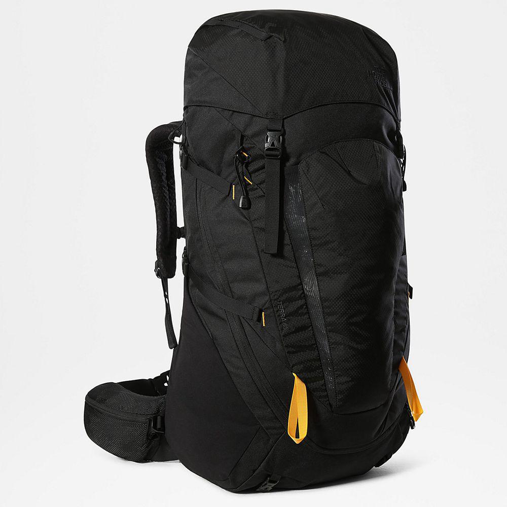 The North Face Terra 65-Litre Hiking Ανδρικα Σακιδιο Πλατησ - Μαυρα (FTNQ02793)